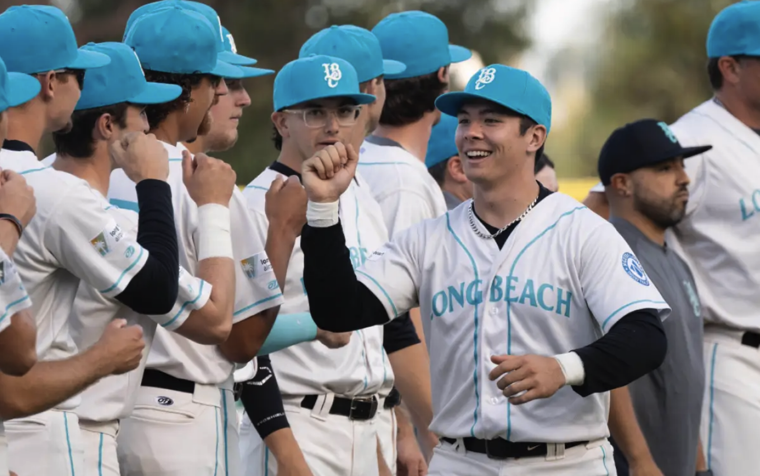 Independent baseball team in Sandlot uniforms